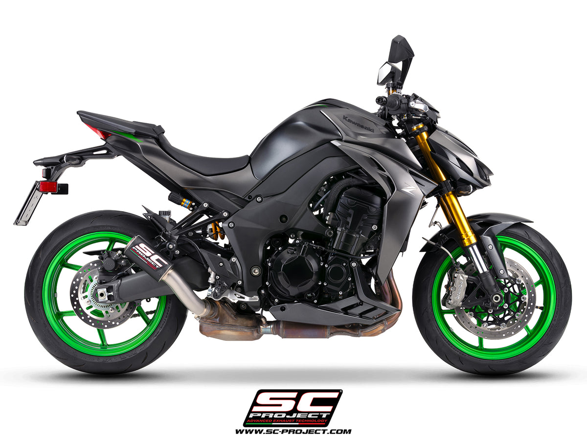 正規未使用☆Brioniマフラー トリックスター / Ninja1100SX 政府認証スリップオンマフラーIKAZUCHI