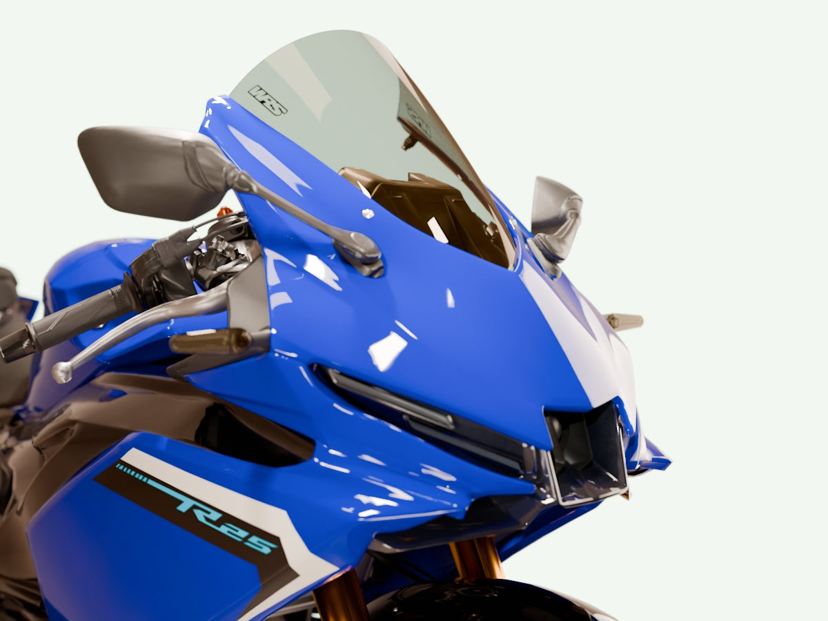 ヤマハ YZF-R25 / R3用ウインドスクリーンならWRS | バイク用