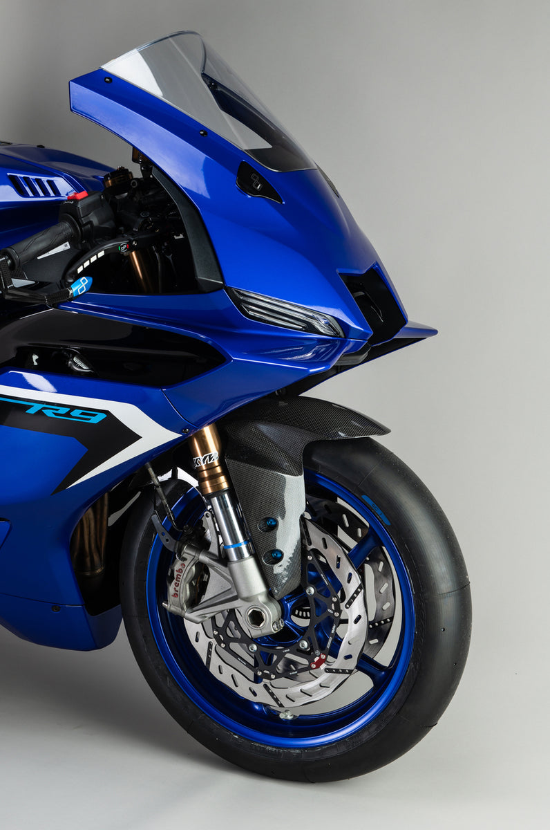LighTech - ドライカーボン フロントマッドガード (艶あり) YZF-R9 '25
