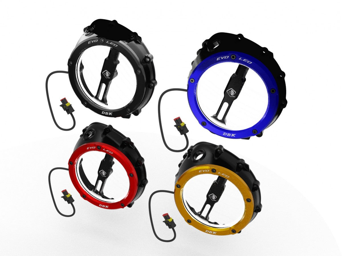 「アザゼルさん」S1000RR DBK クリアクラッチカバー DUCABIKE (DBK) - EVO LED クリアクラッチカバー M1000 R / RR / XR