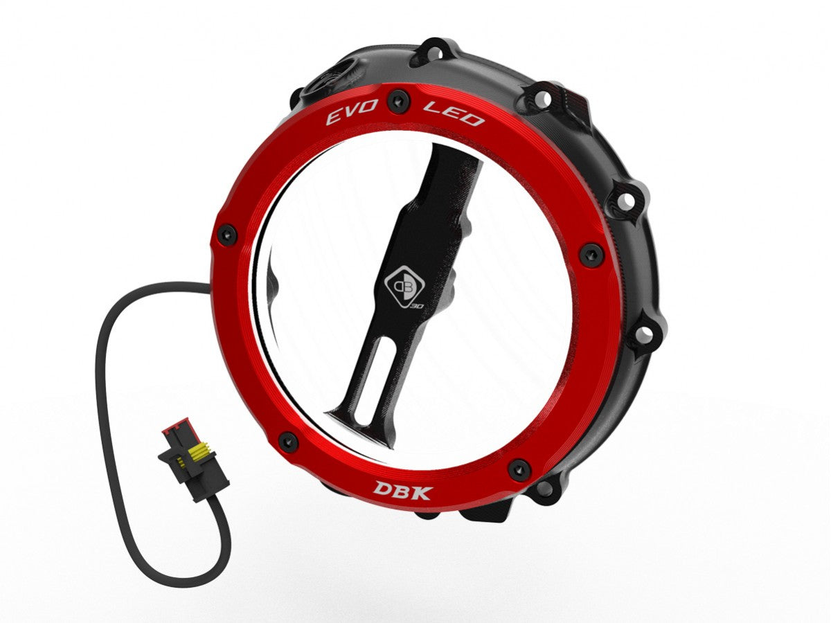 「アザゼルさん」S1000RR DBK クリアクラッチカバー DUCABIKE (DBK) - EVO LED クリアクラッチカバー M1000 R / RR / XR