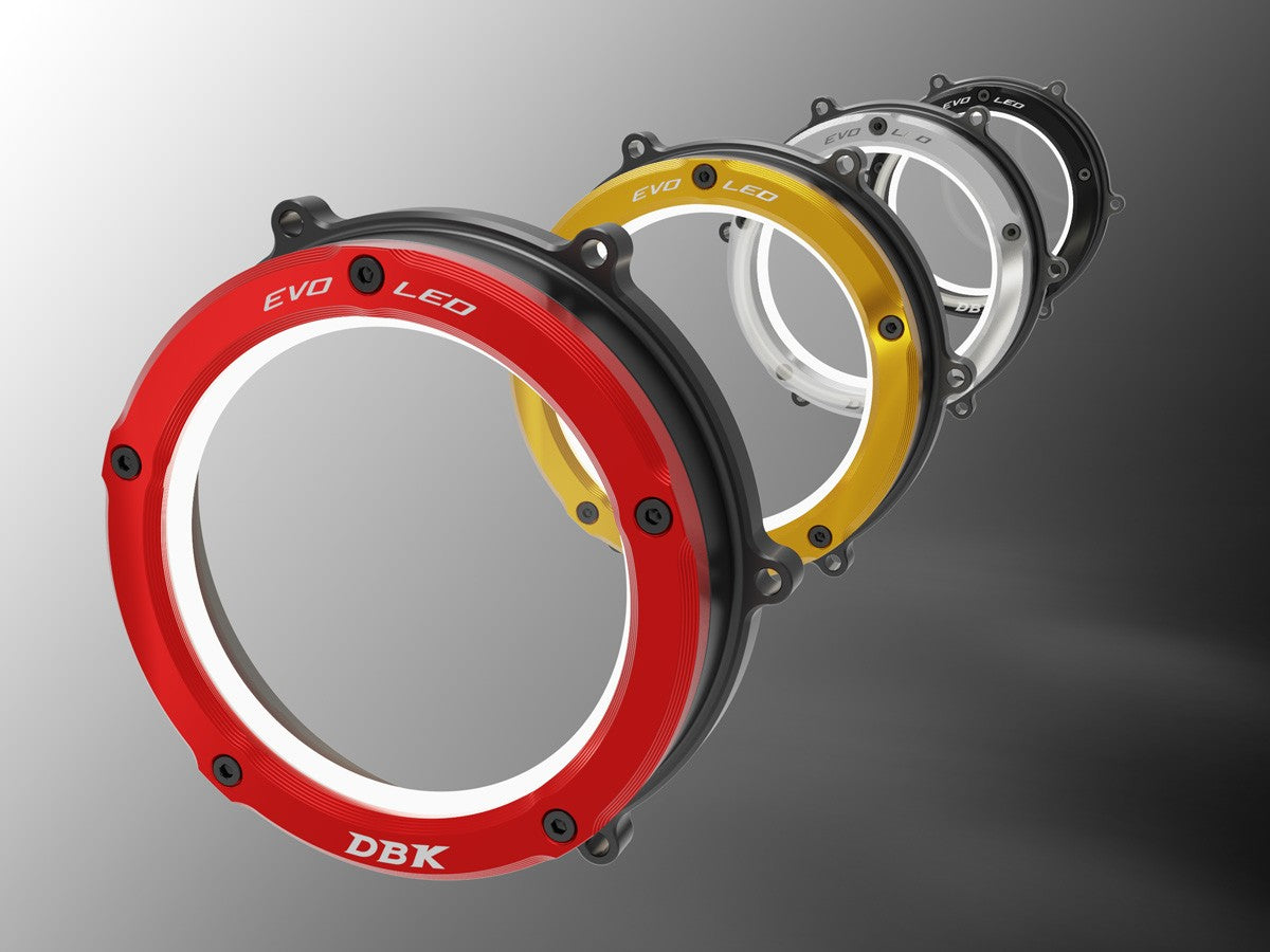 DUCABIKE (DBK) - EVO LED クリアクラッチカバー DIAVEL V4