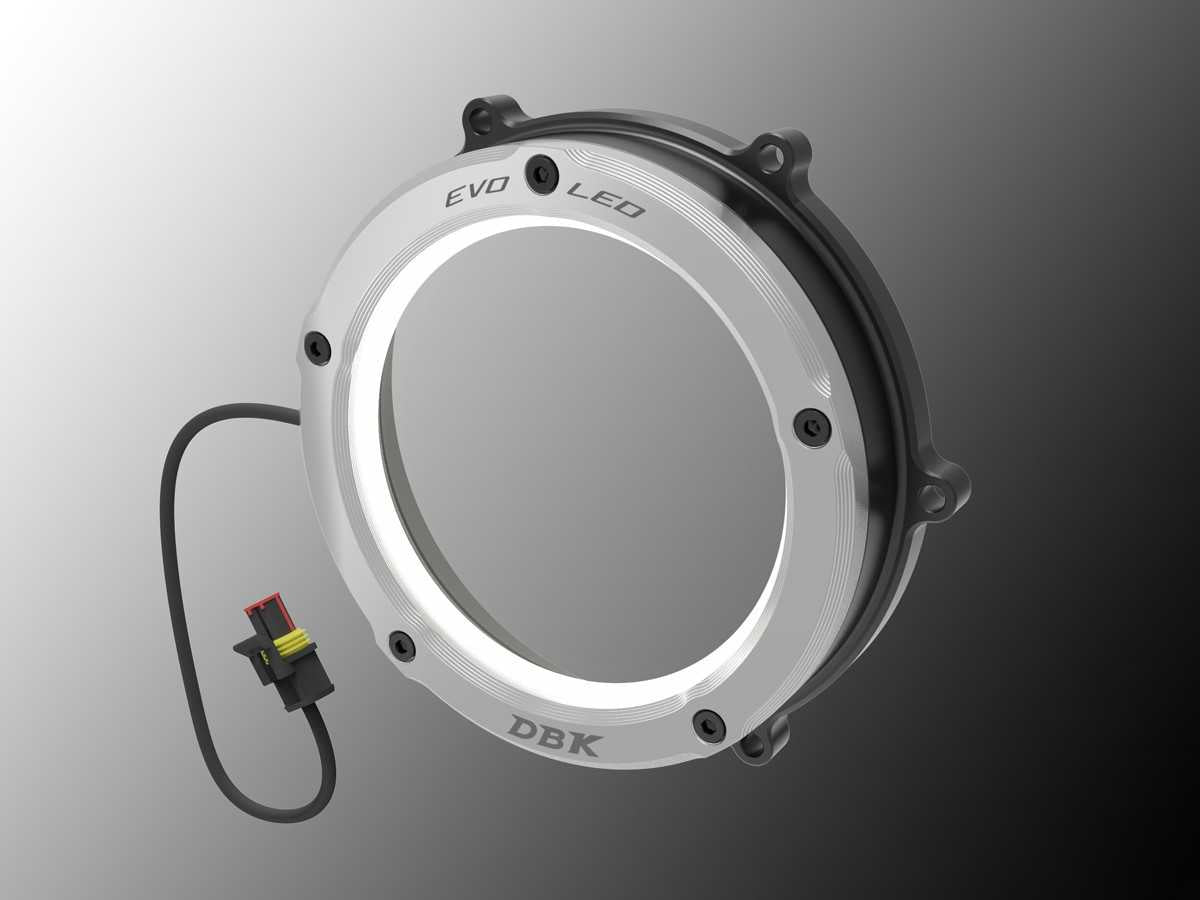 DUCABIKE (DBK) - EVO LED クリアクラッチカバー DIAVEL V4 / PANIGALE