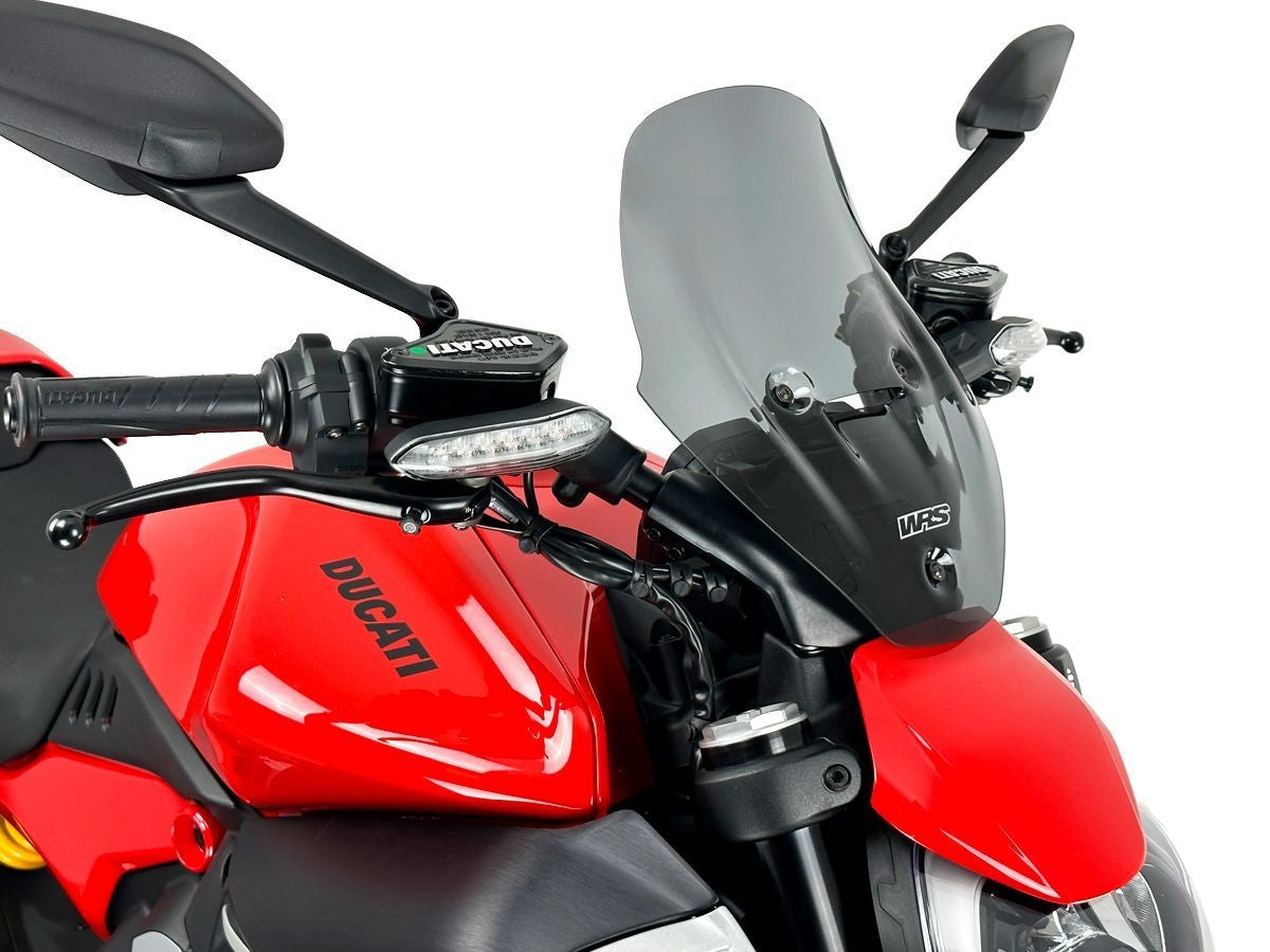 ドゥカティ ディアベルV4用ウインドスクリーンならWRS | バイク用