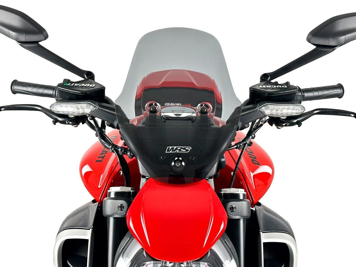 ドゥカティ ディアベルV4用ウインドスクリーンならWRS | バイク用