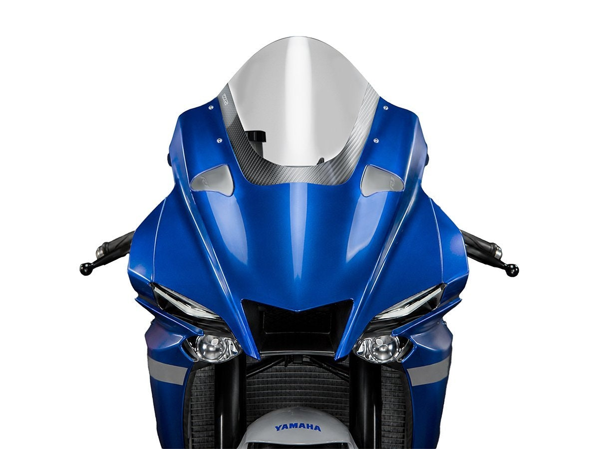 WRS - WRS製スクリーン用カーボンカバー (艶あり) YZF-R1 / M '20-25