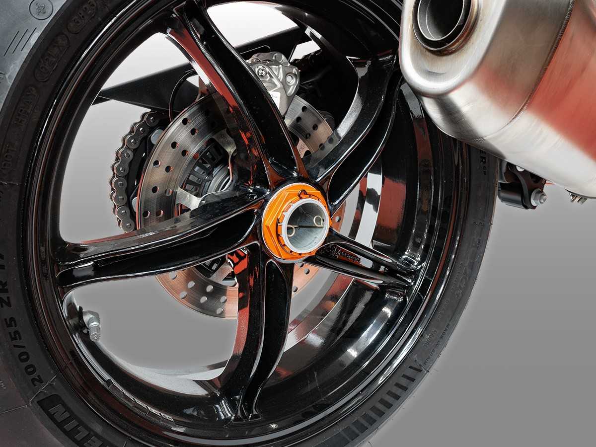 DUCABIKE (DBK) - リアアクスルナット用 ロックピン ホイール側
