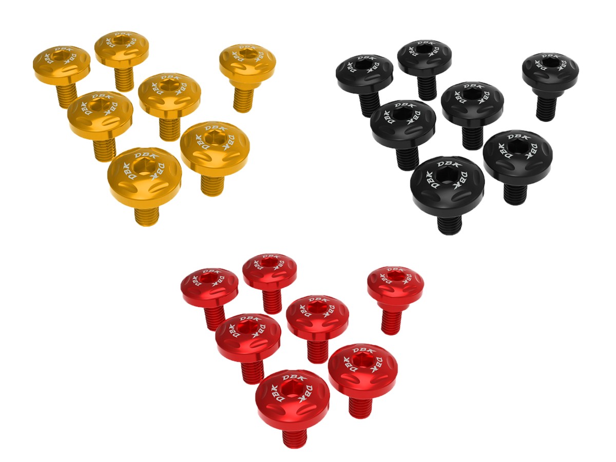 【3/26までお取置き】Well 247 ボディカットチューンフィットV2付属品 DUCABIKE (DBK) - サイドカウル用 ボルトキット STREETFIGHTER V2 / S