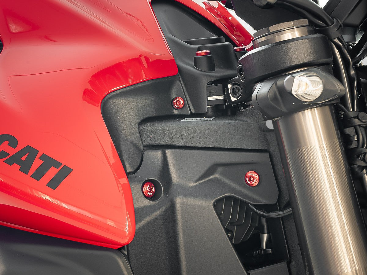 DUCABIKE (DBK) - ステアリングヘッドカバー用 ボルトキット MONSTER