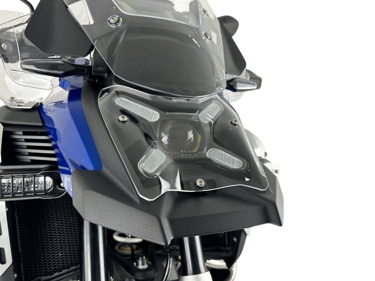 C*d様 R1200GS(空冷) TOURATECH ライトプロテクター クイックリリースヘッドライトプロテクター（クリア）