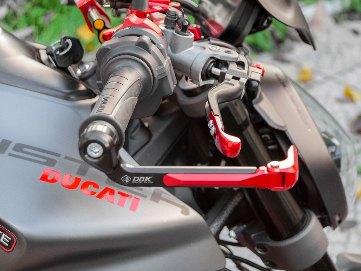 DUCABIKE (DBK) - ブレーキレバープロテクター Φ14mm-19mm 