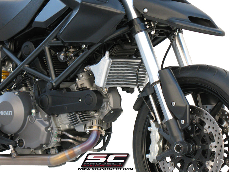 SC-PROJECT - アルミビッグオイルクーラー HYPERMOTARD 1100 / S '07