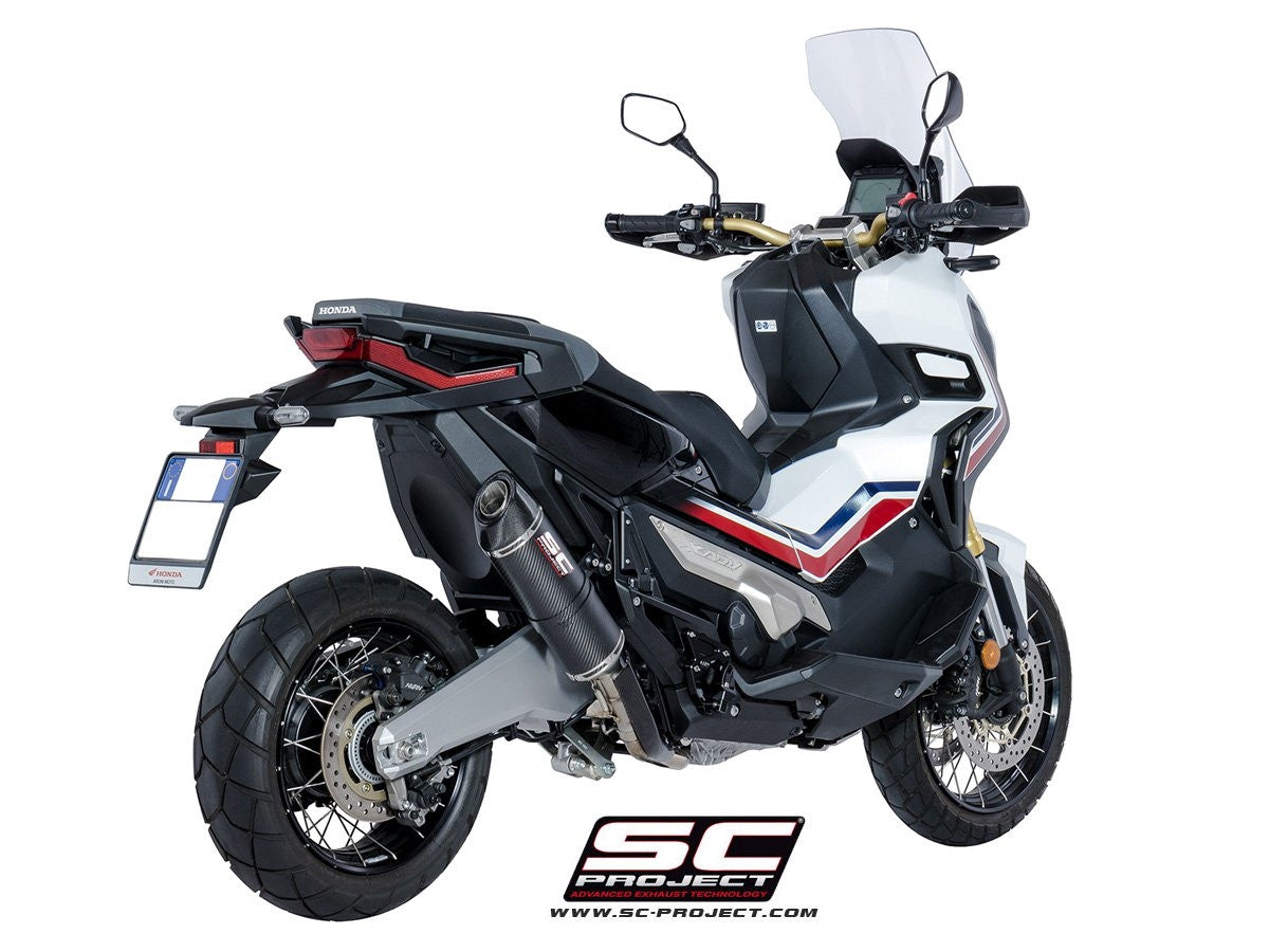 SC-PROJECT - オーバル スリップオンサイレンサー (ユーロ4対応 / 消音バッフル付属) X-ADV '17-20