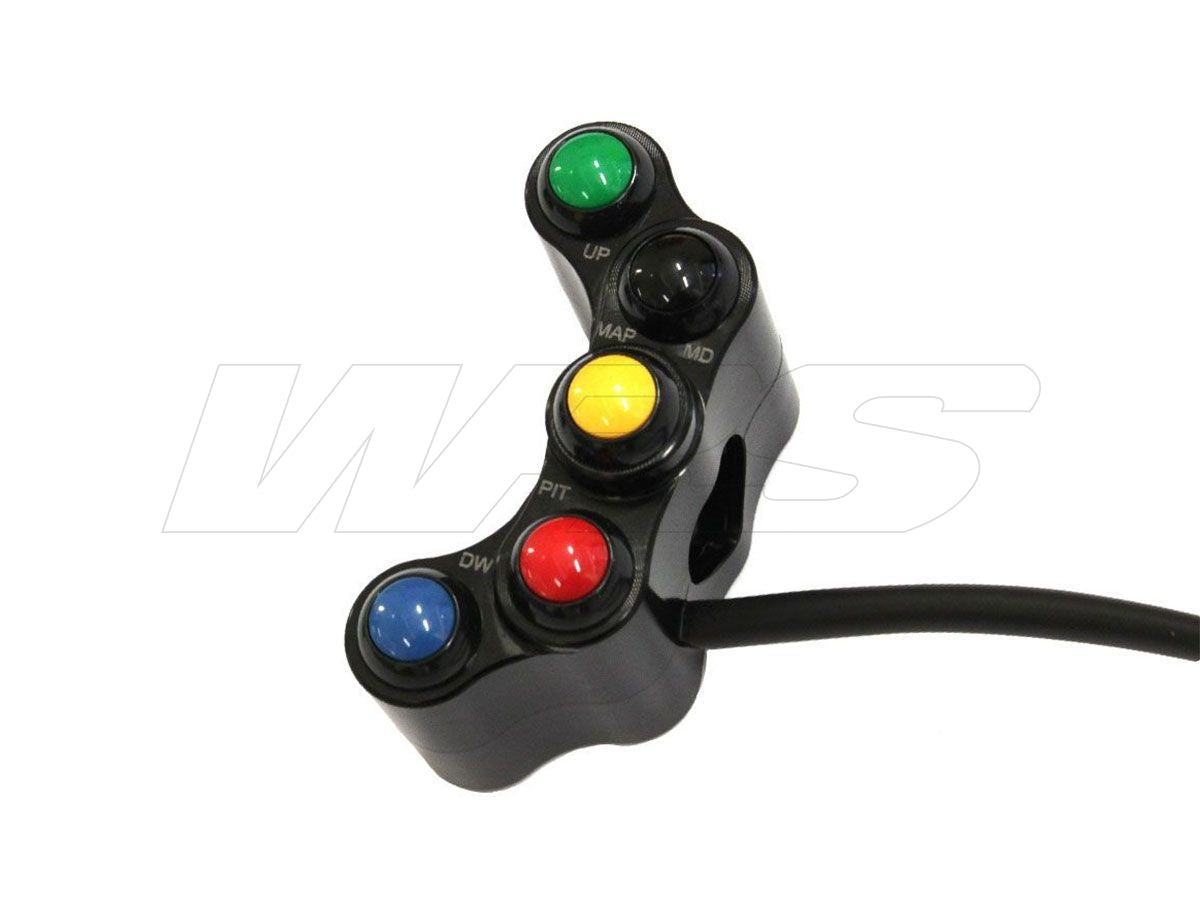 WRS - 8ボタンレーシングスイッチ 左ハンドル側 (レース用) RSV4 / RR