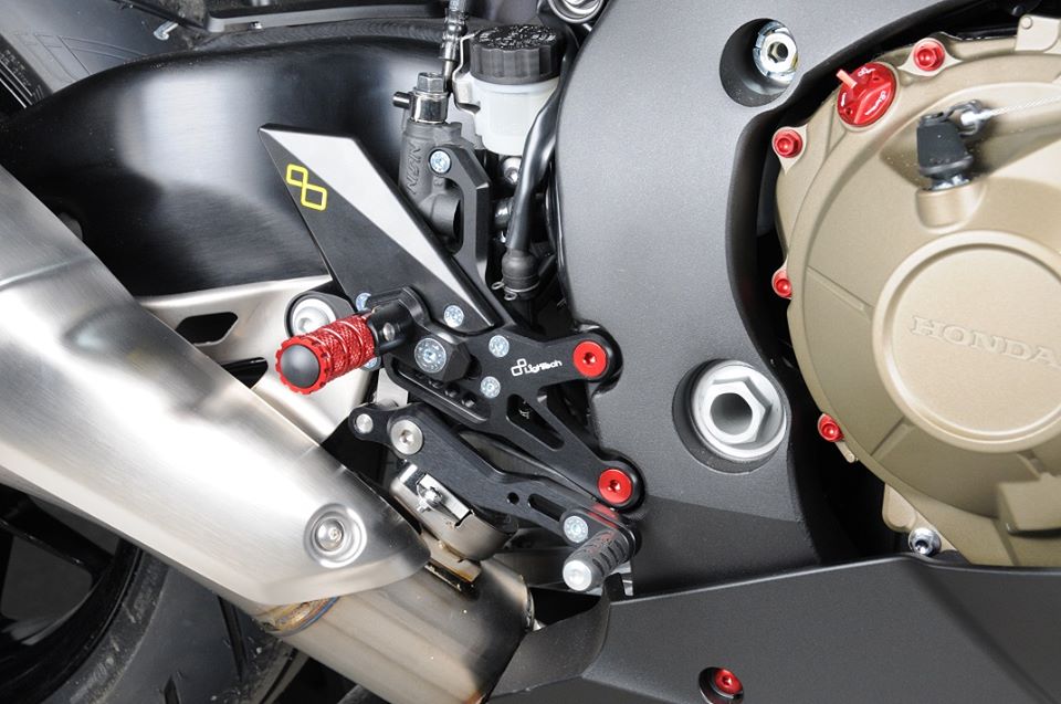 h*a様 s1000rr k67 ライテック　バックステップ 楽天市場】S1000RR / HP4 15-18 S1000R 17-20 【LIGHTECH