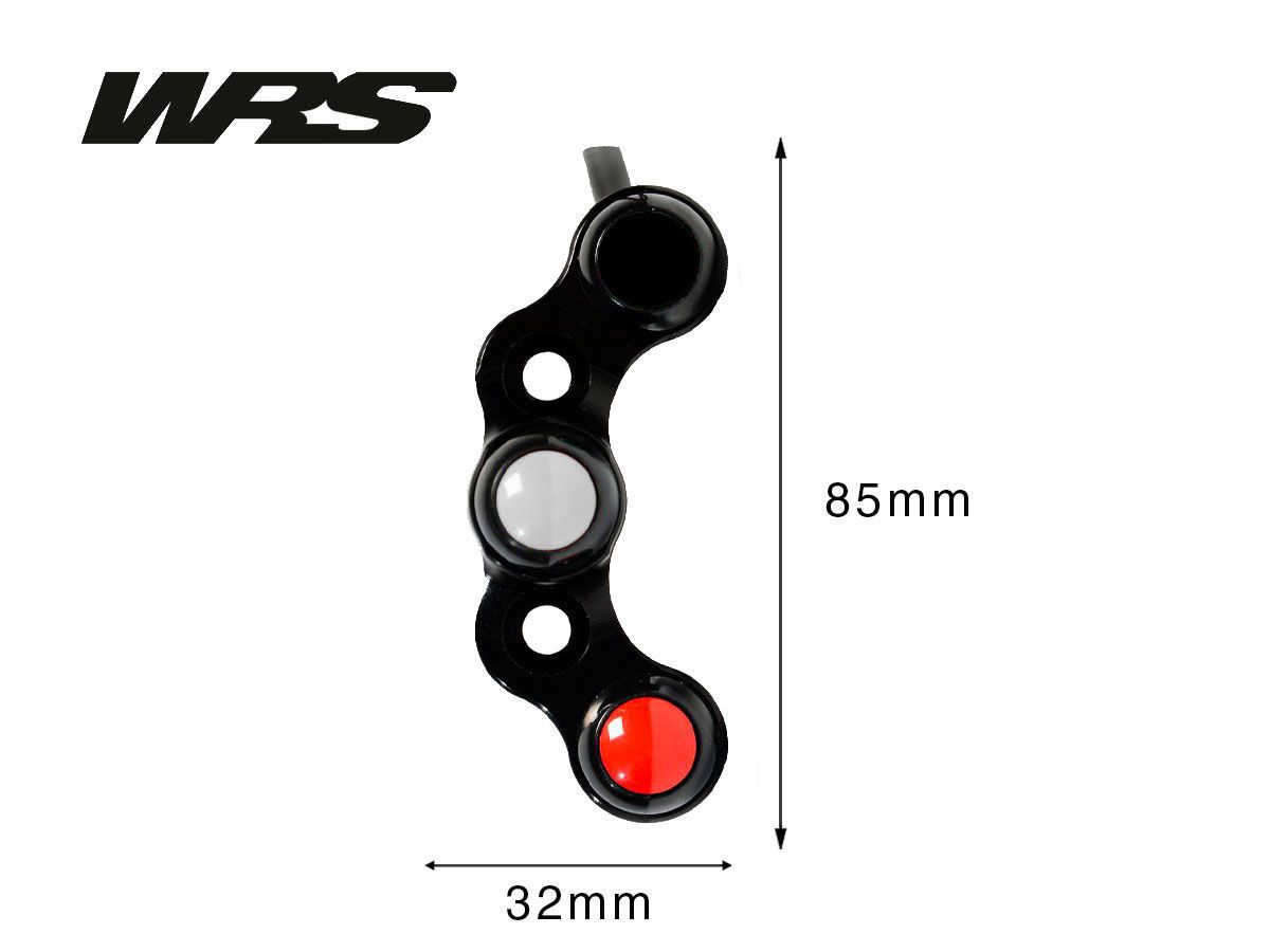 WRS - 3ボタンレーシングスイッチ 右ハンドル側 (ストリート用) YZF-R6