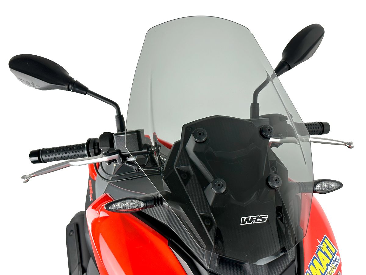 平成25年式 アプリリア　SR-MAX300用　純正スクリーン アプリリア SR GT用ウインドスクリーンならWRS | バイク用スクリーン