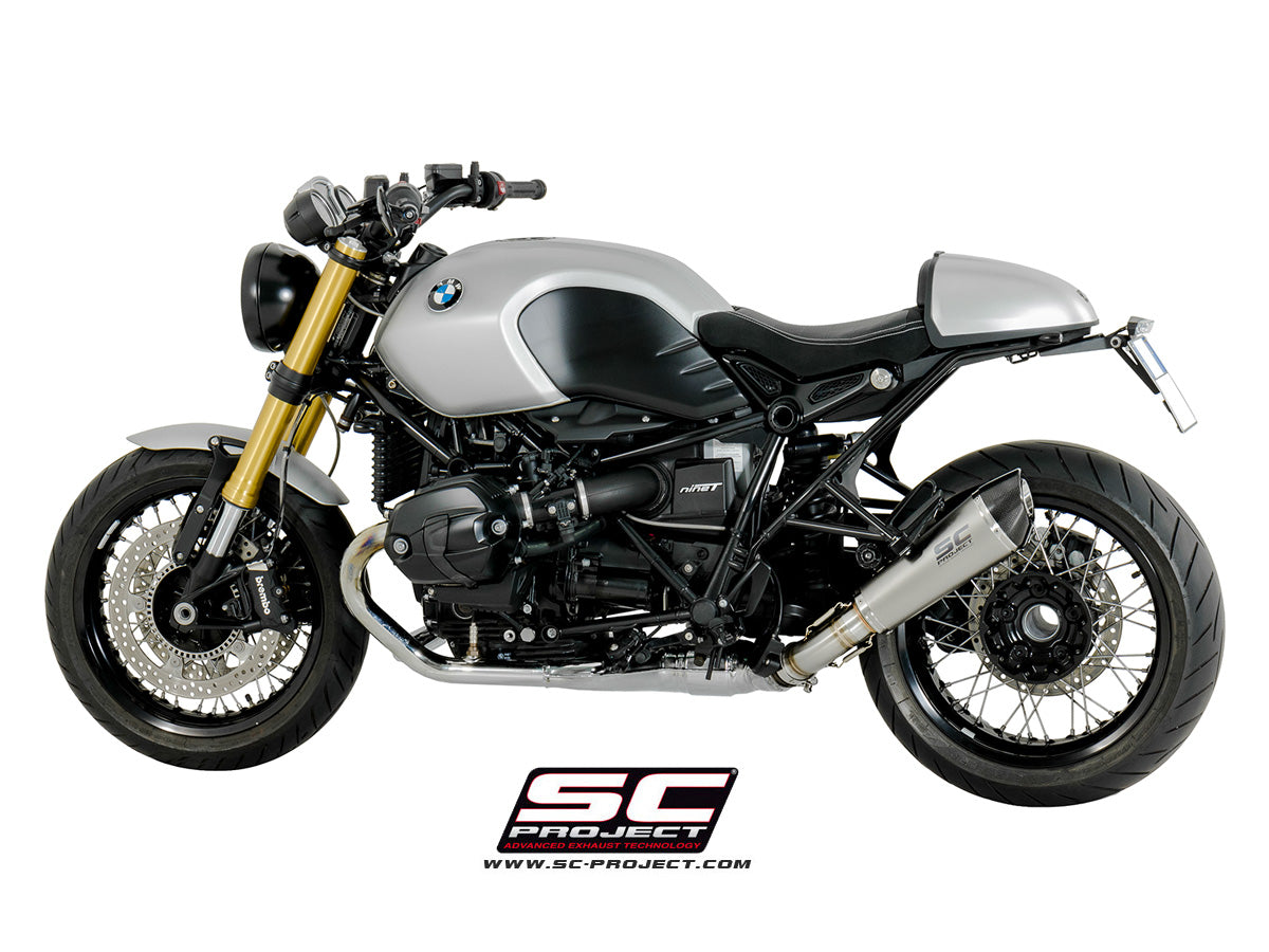 R nine T SC-PROJECT コニック スリップオンマフラー-hybridautomotive.com