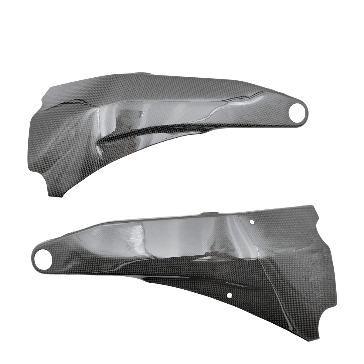 モノクローム LighTech - ドライカーボン フレームプロテクター (艶あり