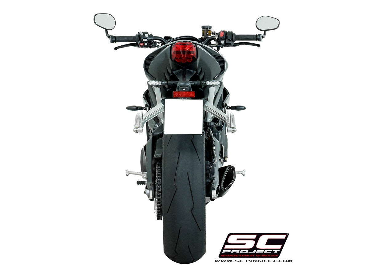 ストリートトリプル765RS SCプロジェクトSC1マフラー SC1-R Exhaust Triumph / Street Triple RS 765 / 2021 (T18-93)