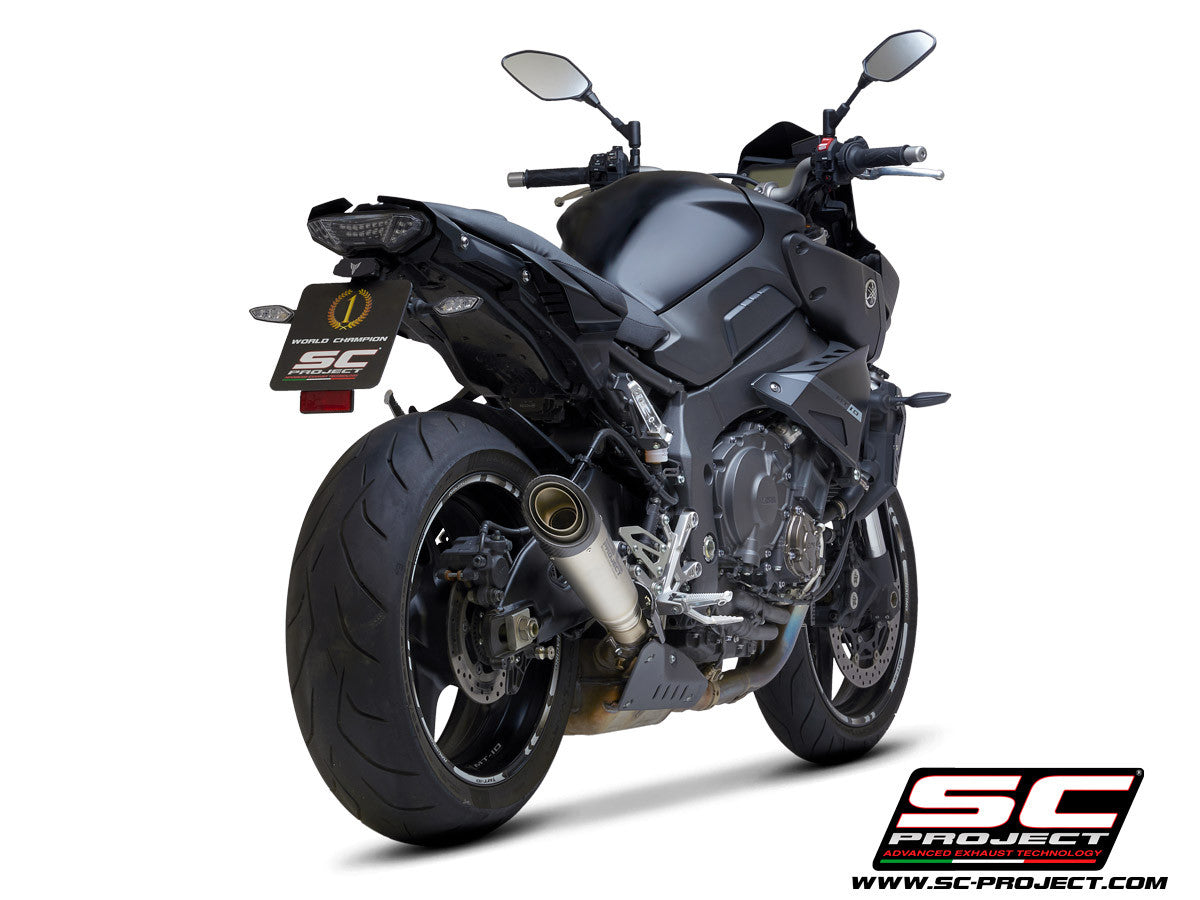 mt10用 SCプロジェクト S1 スリップオンサイレンサー（バッフル