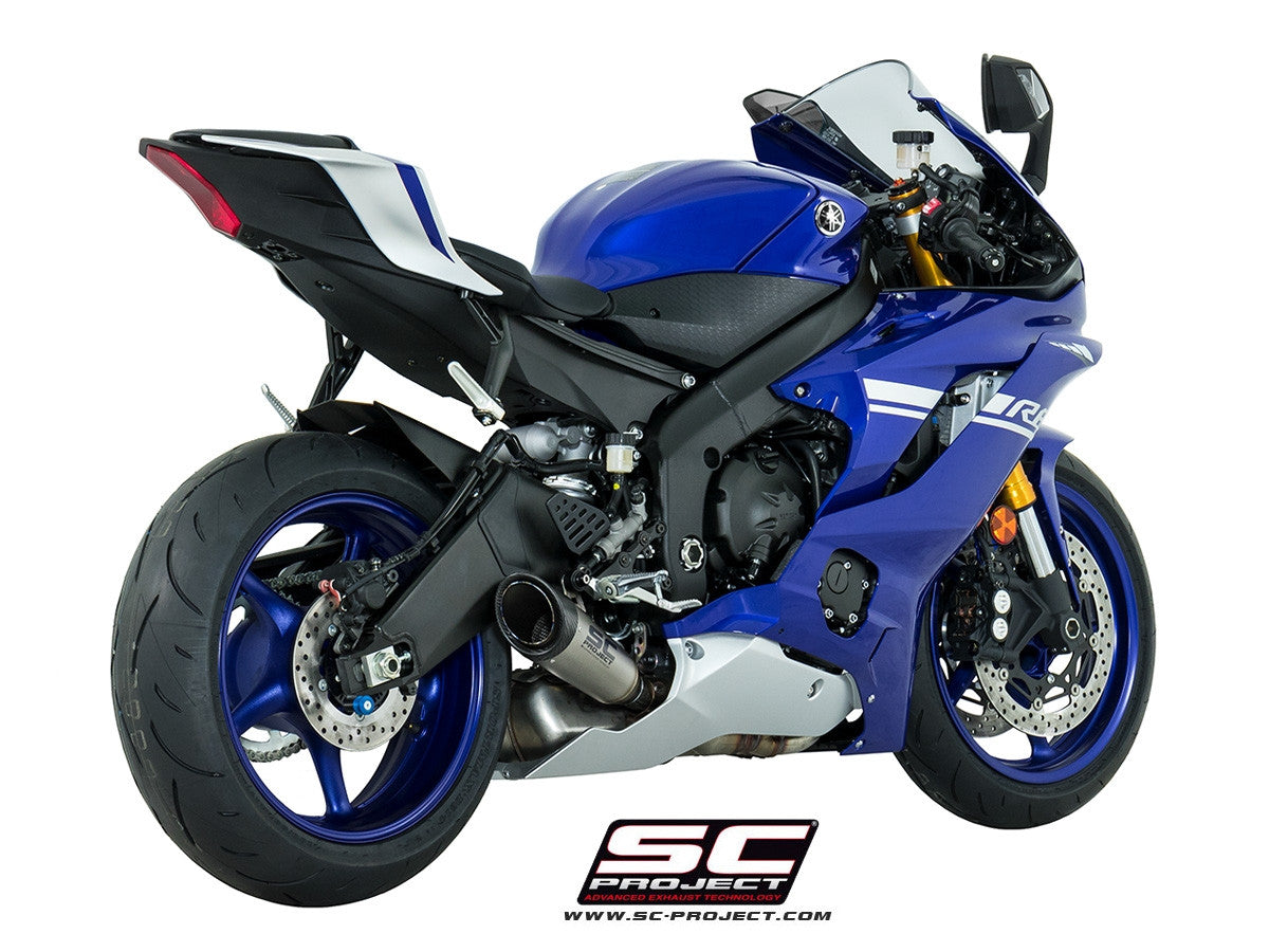 SC-PROJECT S1 スリップオンサイレンサー YZF-R6 '17-20