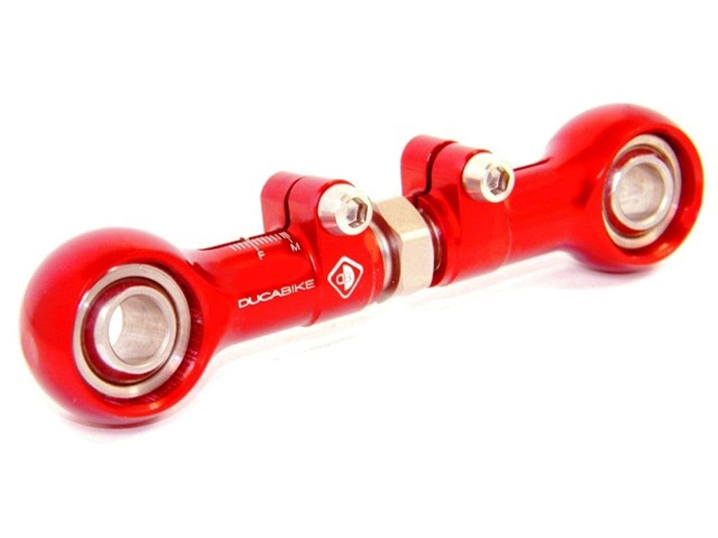 DUCATI 1199/899等用 アジャスタブルリンクロッド（ロングVer.） DUCABIKE (DBK) - アジャスタブル リンクロッド (ショート) PANIGALE