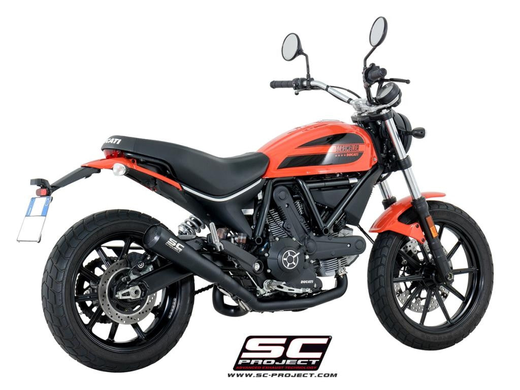 SC PROJECT マフラー scrambler sixty2 SC-PROJECT - フルエキゾーストシステム 2-1 & ヴィンテージコニック