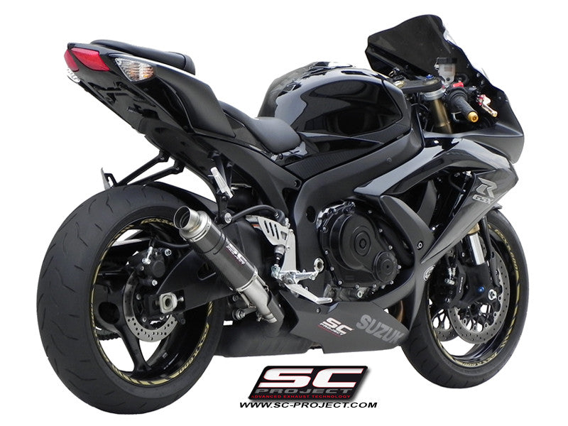 SC-PROJECT - GP-M2スリップオンサイレンサー (消音バッフル付属) GSX-R 600 / 750 '08-10