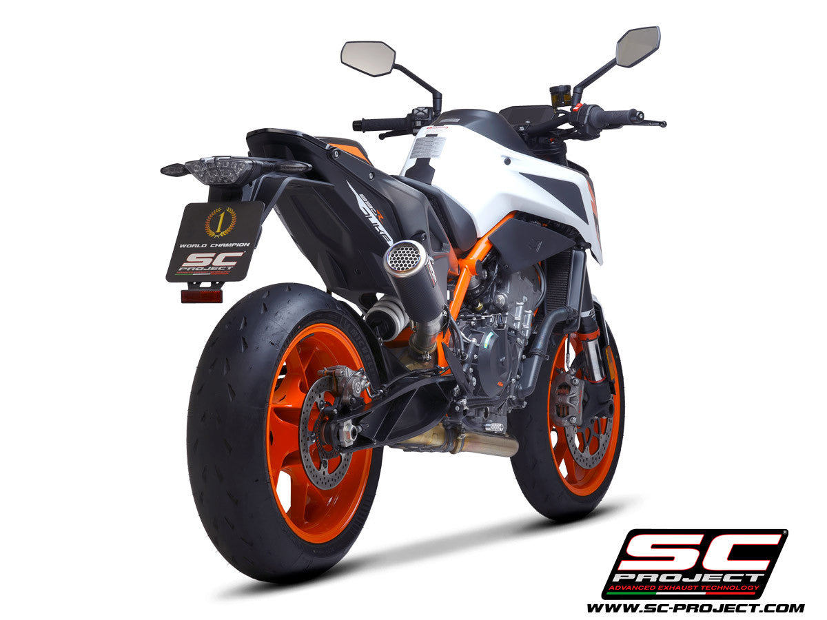 全国送料無料の通販 KTM 790DUKE 890DUKE アクラポビッチスリップオンサイレンサー パーツ