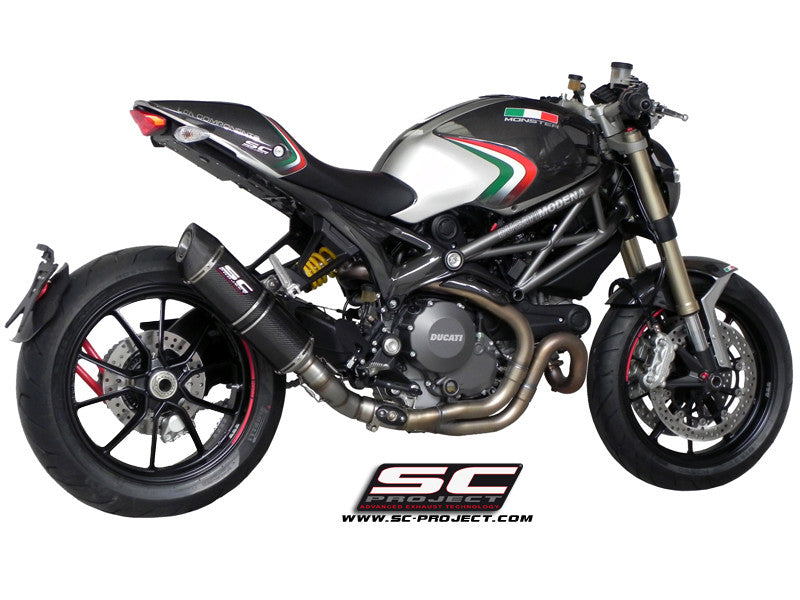 ドゥカティモンスター1200s いきかえり SC PROJECT チタン