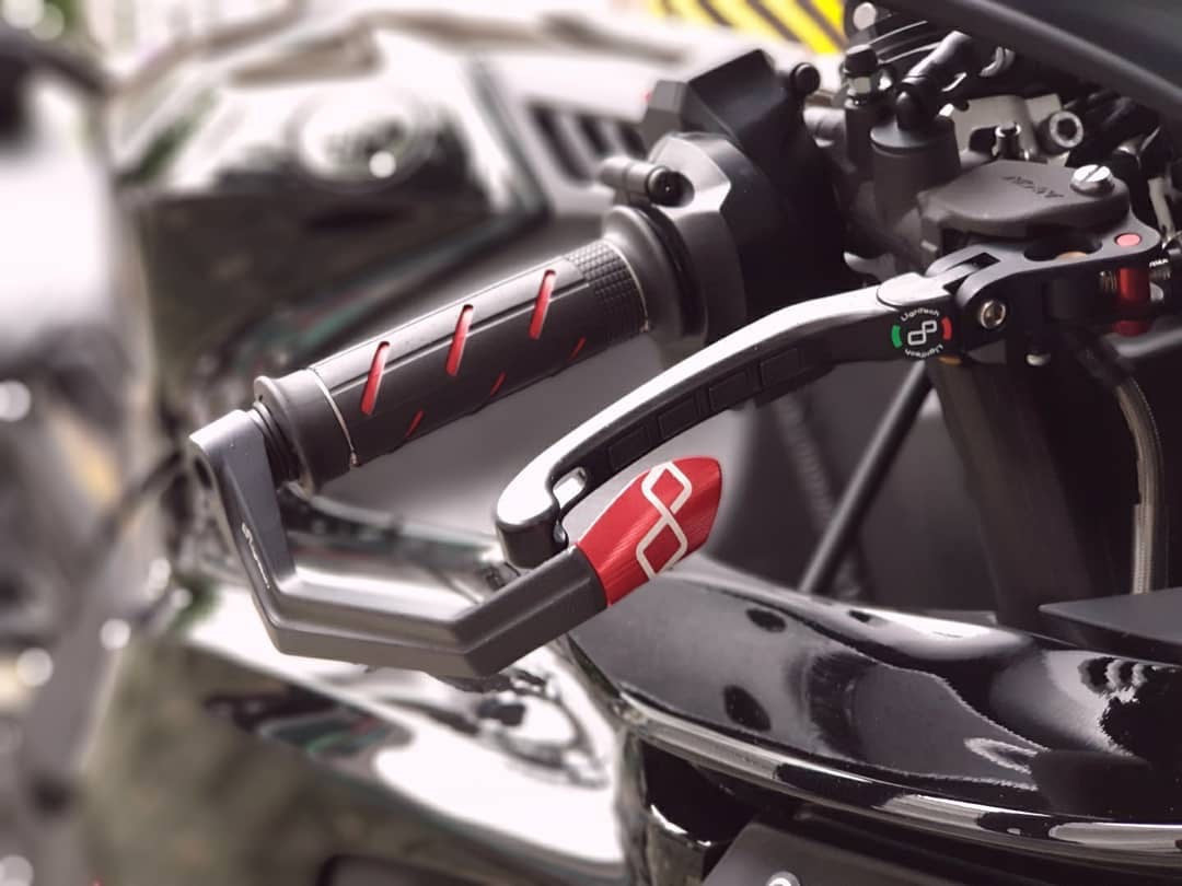 LighTech - アルミニウム ブレーキレバー プロテクター 148mm – iMotorcycle Japan