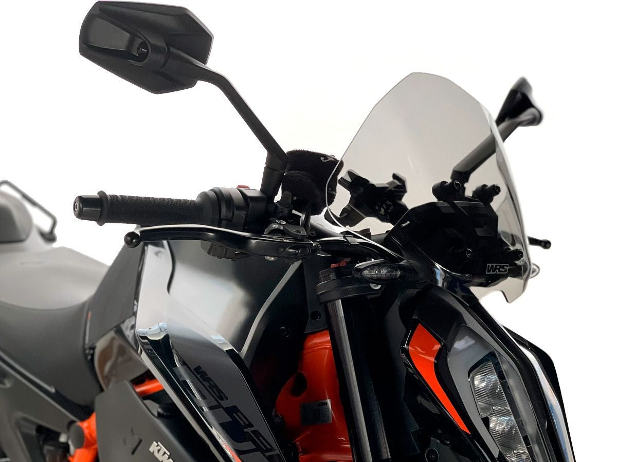 KTM デューク用ウインドスクリーンならWRS | バイク用スクリーン