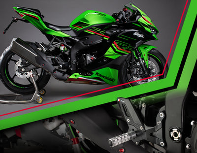 Ninja ZX-25R / ZX-4R LighTechバックステップ新発売！