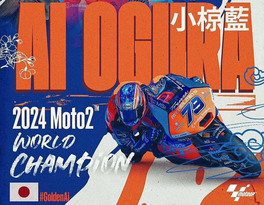 WRSがサポートする小椋藍選手、Moto2チャンピオン獲得 WRSがサポートする小椋藍選手、Moto2チャンピオン獲得