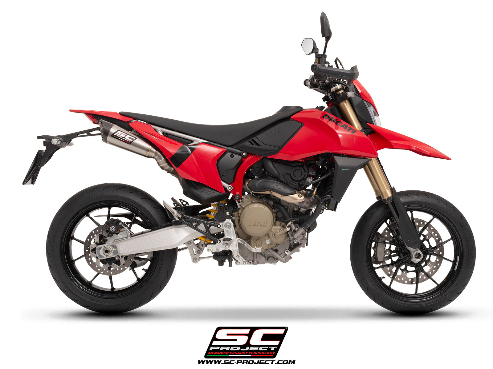 SC-PROJECT - S1 ツイン スリップオンサイレンサー HYPERMOTARD