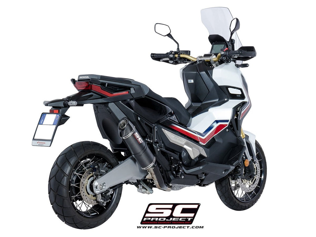 SC-PROJECT - オーバル スリップオンサイレンサー (ユーロ4対応 / 消音バッフル付属) X-ADV '17-20