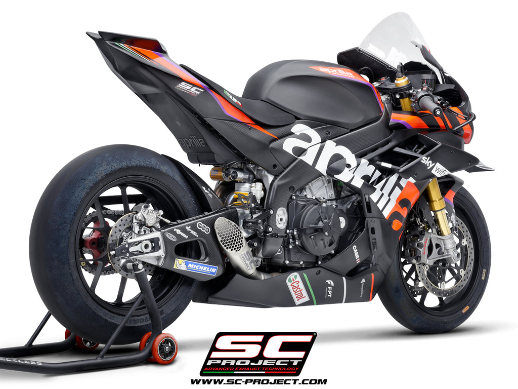 SCプロジェクト　オーバルサイレンサー　アプリリア　トゥオーノv4 1100用 SC-PROJECT】バイク用マフラー | TUONO V4 FACTORY 製品情報