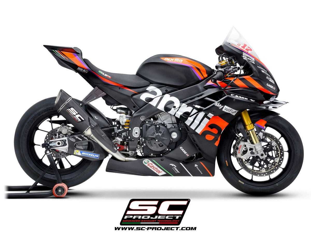 SCプロジェクト　オーバルサイレンサー　アプリリア　トゥオーノv4 1100用 SC-PROJECT】バイク用フルエキ | RSV4 製品情報 – iMotorcycle Japan