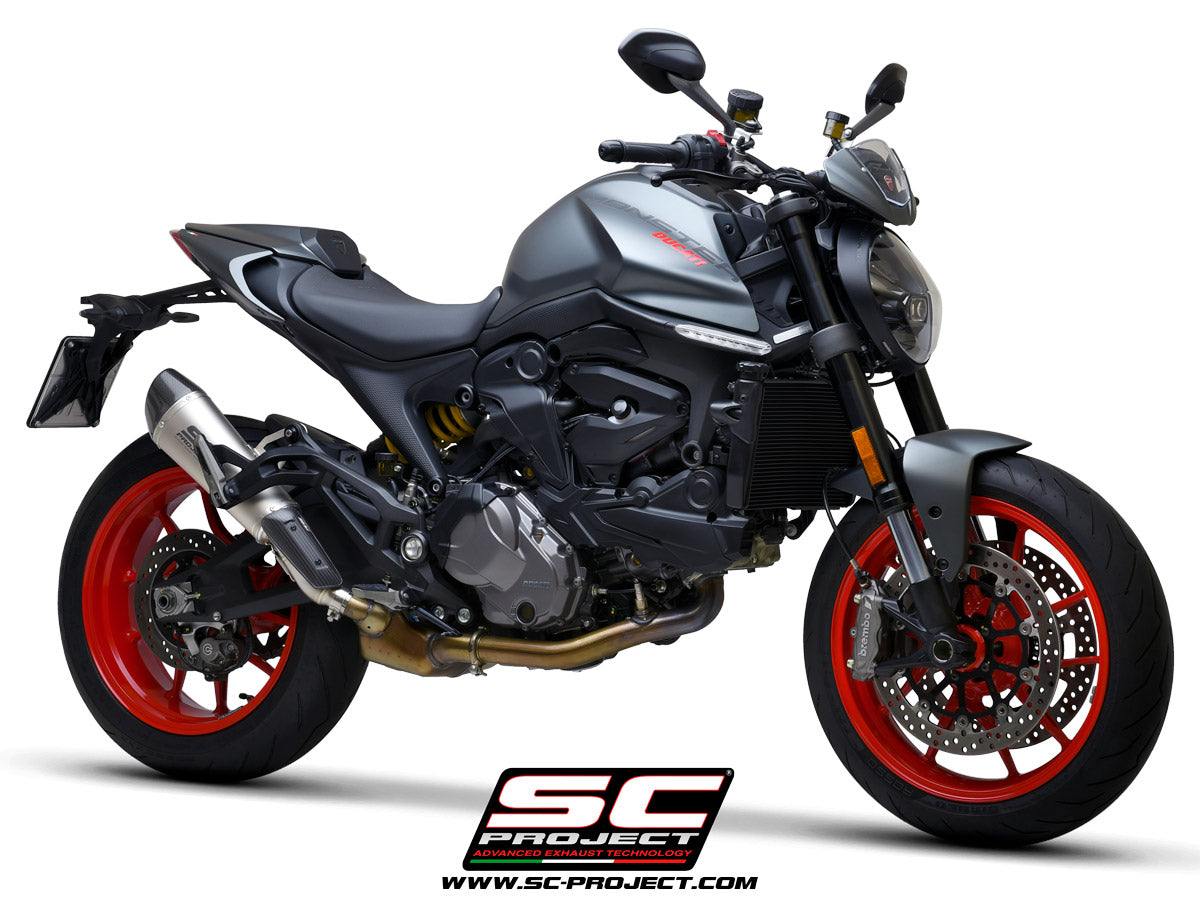 SC Project D25-T38T CR-T Titanium Slip On Ducati Monster