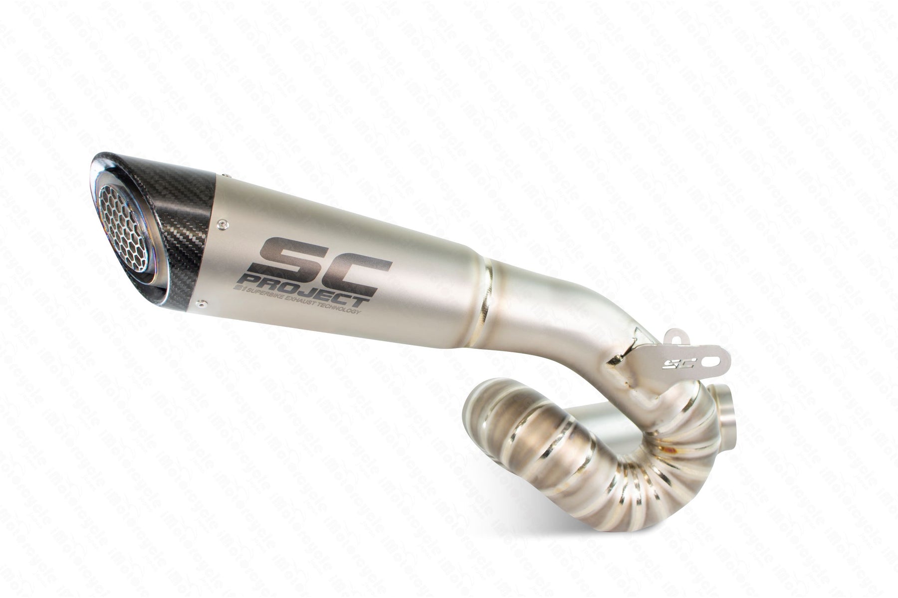 HP Corse. SILENCER EVO 310 A304 SATIN MV AGUSTA F3 675-800/BRUTALE HIGH  POSITION