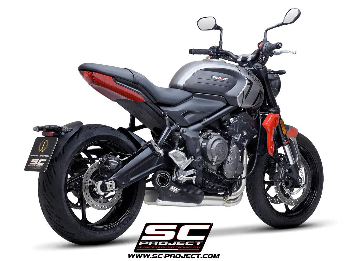 SC-PROJECT】バイク用フルエキ | TRIDENT 660 製品情報 – iMotorcycle