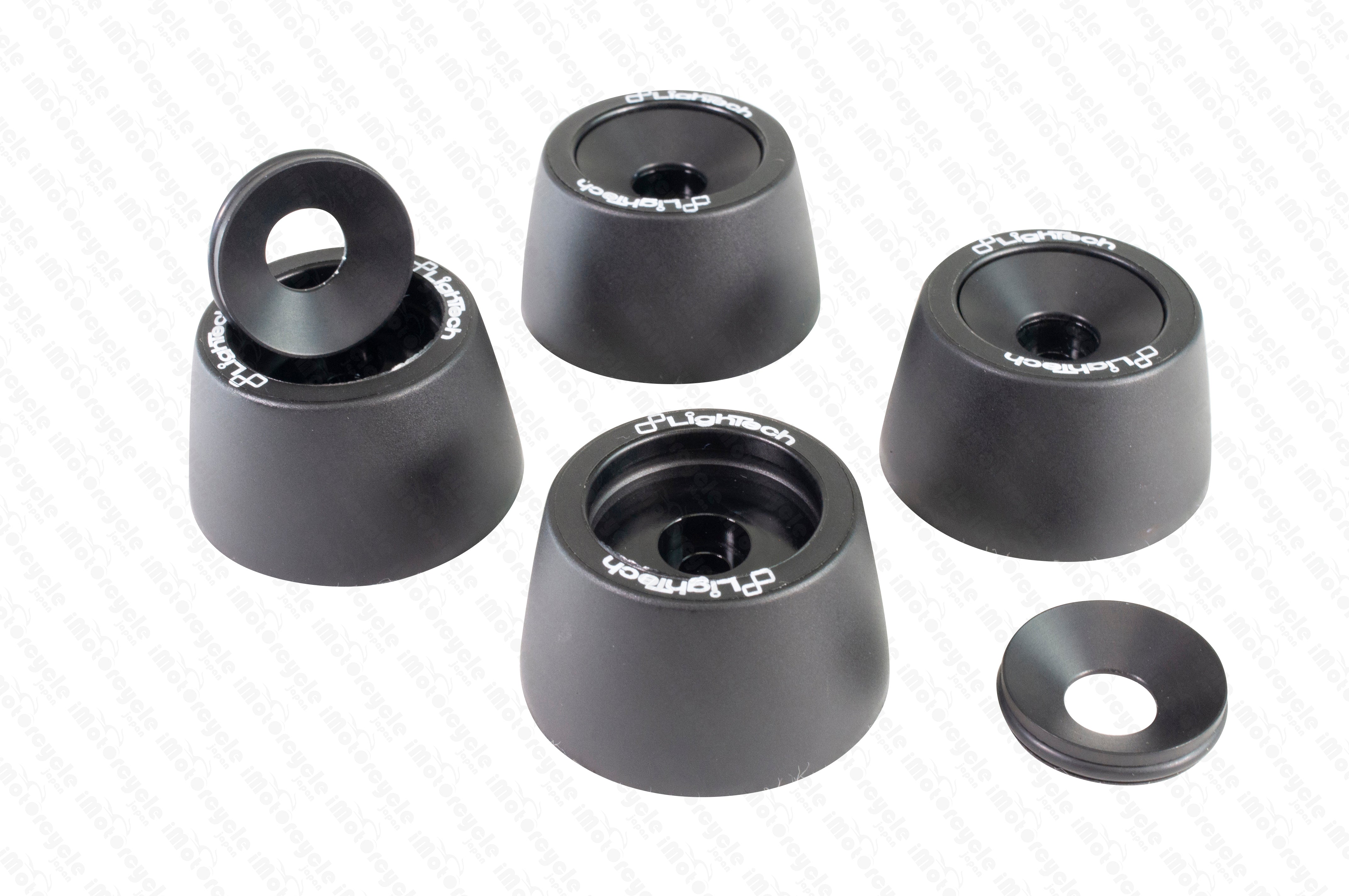 gsx s750 ライテック　アクスルスライダー　ホイールスライダー　セット LighTech - ホイール アクスル スライダー GSX-S750 '17-21