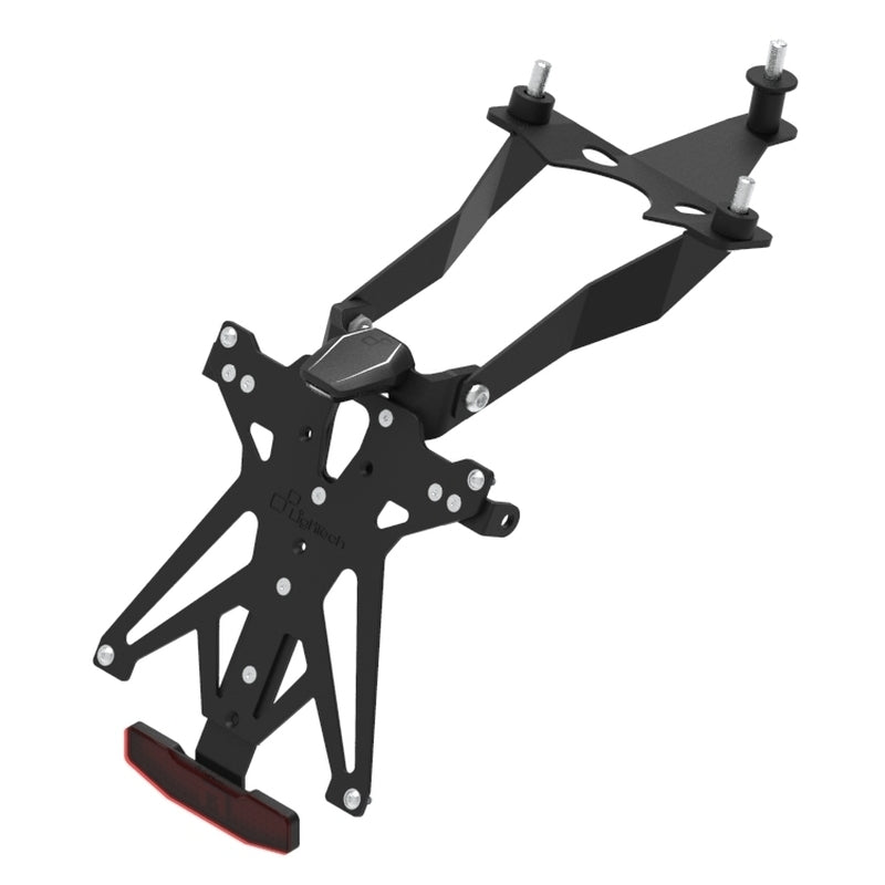 シャリー　Chaly　ナンバープレートホルダー　立体3Dペイント　ヤラレ塗装 ダートフリーク [ZETA(ジータ)] プロテクションナンバープレート
