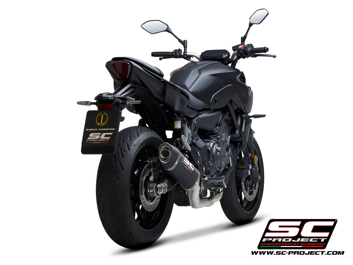 BLACK×BLACK & SAPEur M ※まとめ売り SC-PROJECT】バイク用フルエキ | MT-07 製品情報 – iMotorcycle Japan