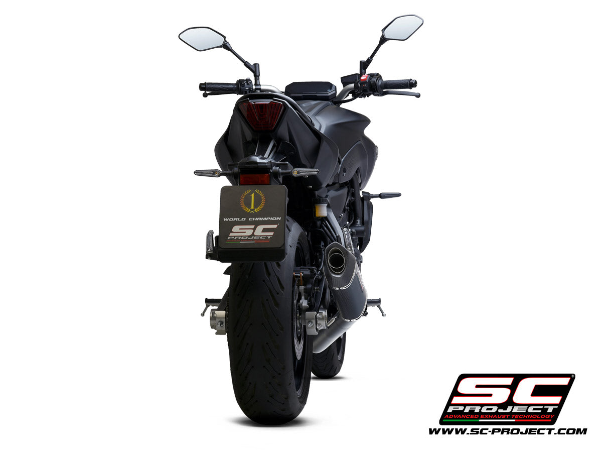 ヤマハ MT-07 フルエキゾーストマフラー IXRACE 新品 ヘキサゴン
