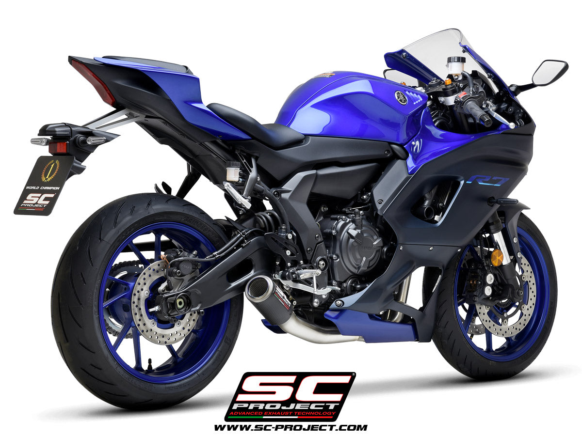 YZF-R7 フルエキ サイレンサー2本 SC-PROJECT】バイク用フルエキ | YZF-R7 製品情報 – iMotorcycle Japan