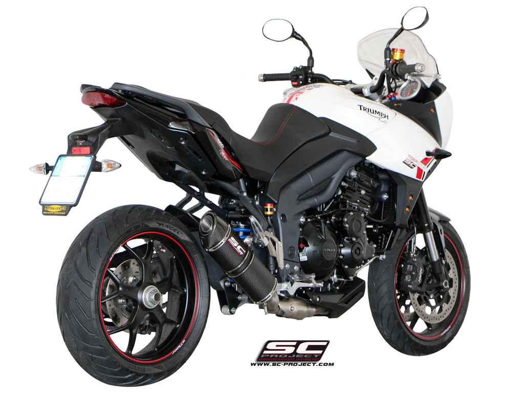 SCプロジェクト スリップオンサイレンサー(トライアンフ タイガー900