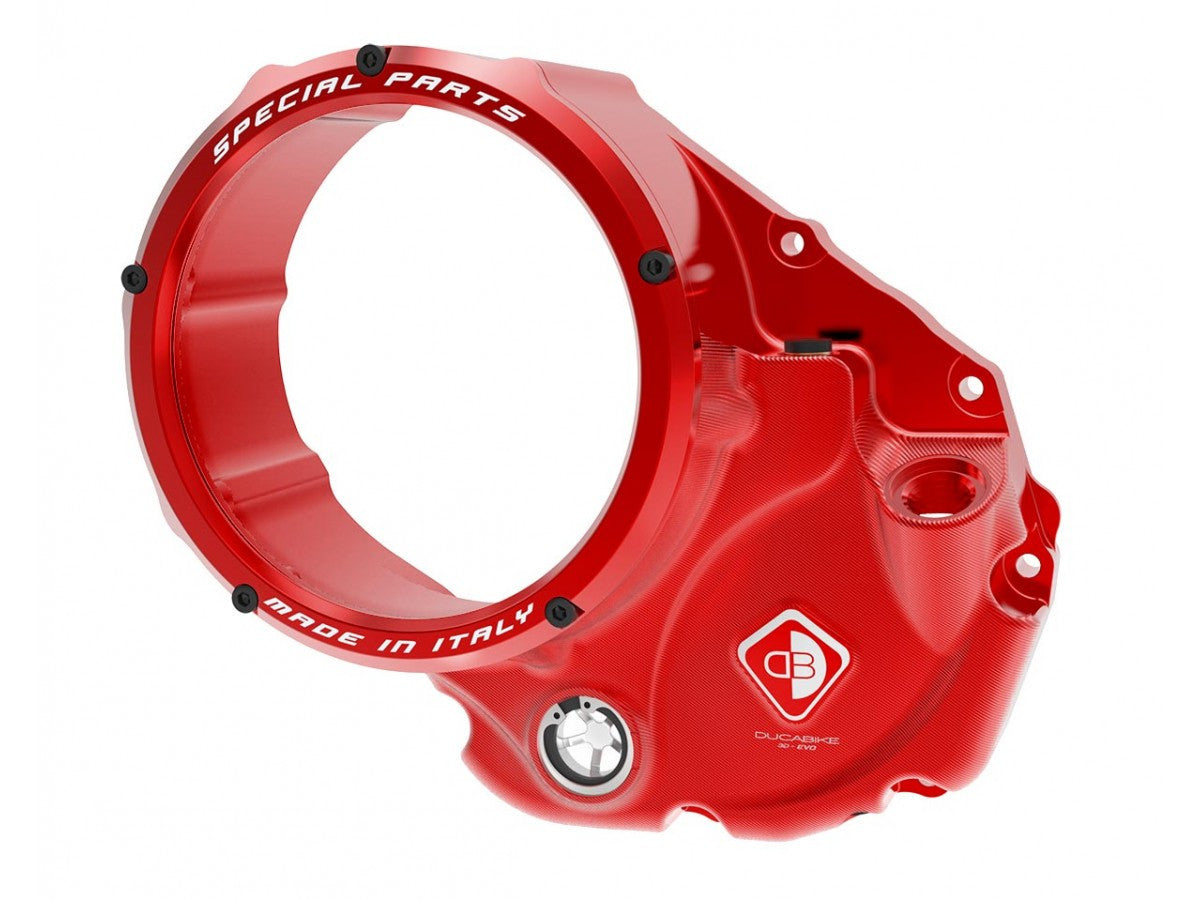 クラッチカバー　ducabike製　オープンタイプ DUCABIKE (DBK) - 3D-EVO クリアクラッチカバーキット MONSTER