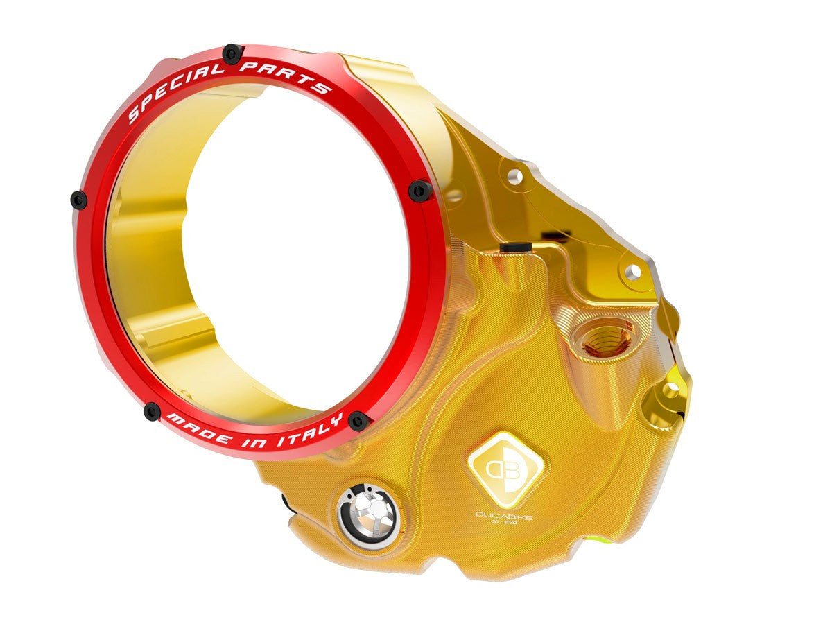 クラッチカバー　ducabike製　オープンタイプ クラッチカバーducabike製オープンタイプ